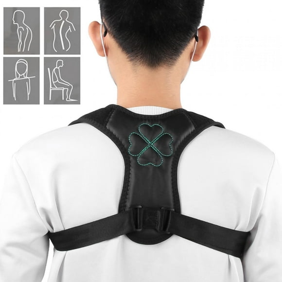 Hump Corrector, Effortless Posture Brace Adjustable Hook and Loop Strap  for Daily Use