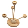thumbnail image 2 of Colaxi Baseball Holder Stand Wooden Display Rack Sports Lover Mini Baseball Display Stand Table Centerpieces Party Favor Storage, 2 of 8