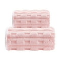 thumbnail image 1 of Microfiber Large Bath Towel Highly Absorbent Quick Drying Suitable For Gym Spa Travel And Bathroom Use Colorful Textured Design Lightweight And Soft Bathroom Towel Face T Bath Towels 27x54 Beach Towel, 1 of 4