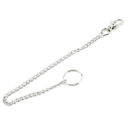 Hook Key Holder Horse Unique BargainsPortable Split Ring Metal Lobster Clasp Carabiner Hook Keychain Key Holder ()