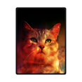 thumbnail image 1 of RYLABLUE Couverture en Polaire Chat de l'Espace Couverture 58x80 Pouces, 1 of 1