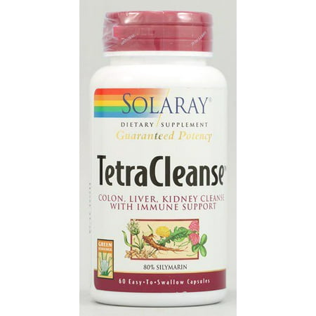 Tetra Cleanse Solaray 60 Caps