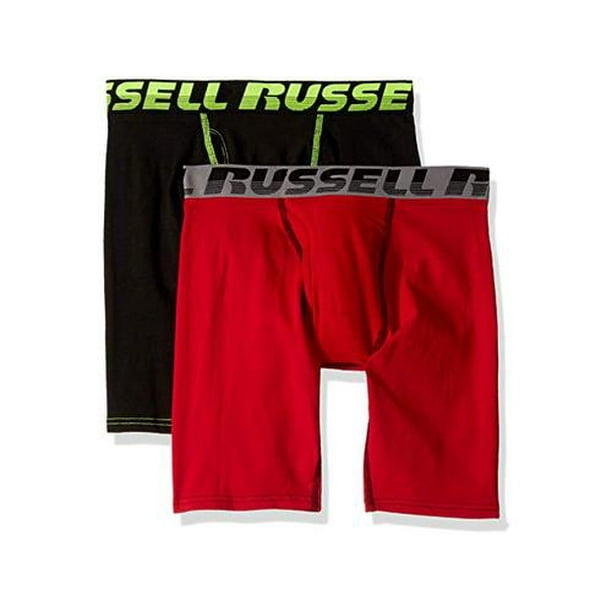 Russell Men's Performance Comfort Stretch Boxer Briefs 