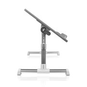 Aluratek ACT01F - Adjustable, Foldable, Ergonomic, Laptop Cooling Table with Cooling Fan (Standing Desk, Sofa/Couch Tray, Floor)