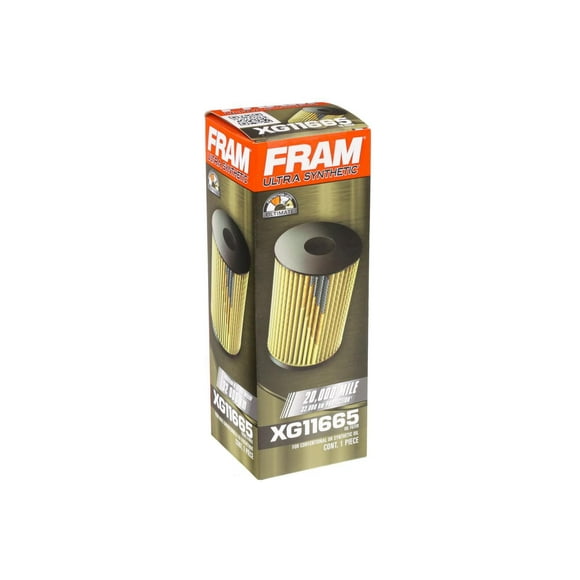 FRAM XG Oil Filter XG11665, 32,000 KM Change Interval, FRAM Ultra Oil Filter XG11665