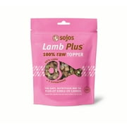 Angle View: Sojos Lamb Plus Freeze-Dried Dog Food Topper, 4 oz