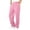 Pink, variant on CPNG Girls Wide Leg Sweatpants Solid Color Elastic High Waist Baggy Casual Pants Loose Street Style Jogger Pants