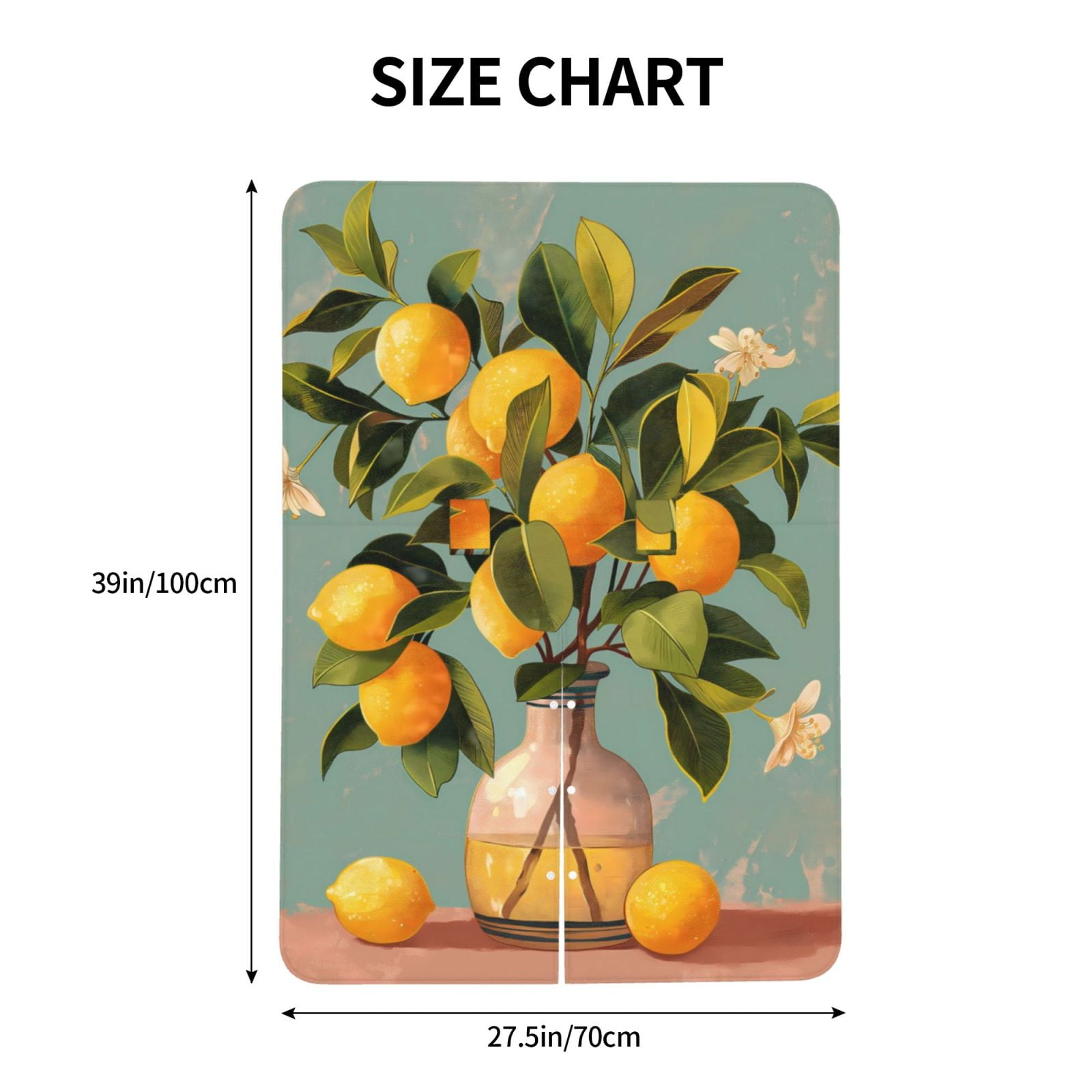 Car Seat Cover Baby - Retro Warm Lemon Flower Breathable Infant Car Seat Cover for Baby Carseat, Lightweight Comfort Baby Essentials Must Haves Newborn Stuff for Girl Boy
