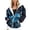 A-Blue331, variant on XIAONU Cozy Zip Up Hoodie For Women Long Sleeve Drawstring Hooded Butterfly Print Sweatshirt Soft Trendy Daily Outing Hoodies