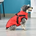 thumbnail image 4 of Warm Dog Jacket, Snowproof Windproof Waterproof Dog Winter Coat for Cold Weather - Soft Fleece Lining and Warm Thick Padded Dog Snow Coat for Puppy Small Medium Large Dogs, 4 of 7