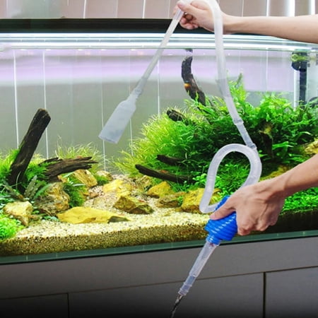 Tgbvmt Aquarium Water Changer Gravel Cleaner Siphon Gravel Cleaning Fish Safe Aquarium Siphon Tube for Fish Tank Maintenance Pet Fish Tank Accessory Water Change Gravel Wash Clean Supplies