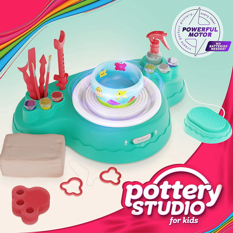 Pottery Wheel For Kids Rocket Pottery Wheel For Beginners Art Craft Kit For  DIY Kids Tweens Adults Birthday Gift - AliExpress