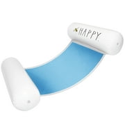 Rae Dunn: Bee Happy Kids Hammock Float - 43x23" Inflatable Lounger, CocoNut Float, Exercise/Relaxation Chair, Ages 8+