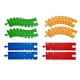 thumbnail image 2 of Accesorio de vía de tren Escena urbana Accesorio ferroviario Problema de coordinación flexible 8 piezas de vías de tren, 2 of 9