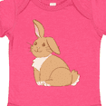 thumbnail image 4 of Inktastic Easter Cute Floppy Ear Brown Bunny Boys or Girls Baby Bodysuit, 4 of 5