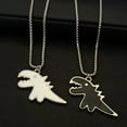 thumbnail image 3 of BQBQERT Creative Friendship Dino Necklace Fashionable Jewelry Gift Boyfriend Girlfri, 3 of 10