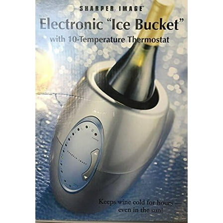 Sharper Image Wine Bottle Cooler - Chiller - Warmer - Ice Bucket
