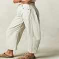 thumbnail image 6 of LYMAYTER Womens Baggy Barrel Jeans High Waisted Wide Leg Pants Boyfriend Denim Ankle Pants S-2XL, 6 of 10