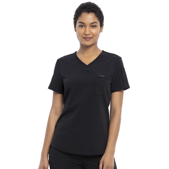 Cherokee Euphoria Women's Scrubs Top Tuckable V-Neck CK788A