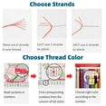 thumbnail image 4 of Chihuahua DIY Stamped Cross Stitch Kits for Beginners Easy with Hoop 11CT Needlepoint Embroidery Counted Cross Stitch Kits Art Craft Wall Decoration 30x30cm(2), 4 of 7