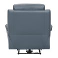 thumbnail image 3 of Pemberly Row Contemporary Leather Power Reclining Chair in Blue, 3 of 8