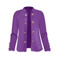 thumbnail image 6 of iHPH7 Womens Jackets Dressy Casual Light Jackets for Women Open Front Cardigan for Women Fall Outfits Fitted Cardigans for Women's Fashion Button Up Cardigan Purple XL, 6 of 8