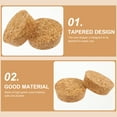 thumbnail image 3 of 20 tapones de corcho para botellas de vino, de madera blanda natural, para manualidades, 3 of 6