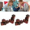 thumbnail image 2 of 20PCS 6 Sided Dice Set for Kids 16MM Plastic Educational Math Symbol Number Dice Cubes for Math Teaching Learning Counting Board Games Red with Plus Sign, 2 of 5