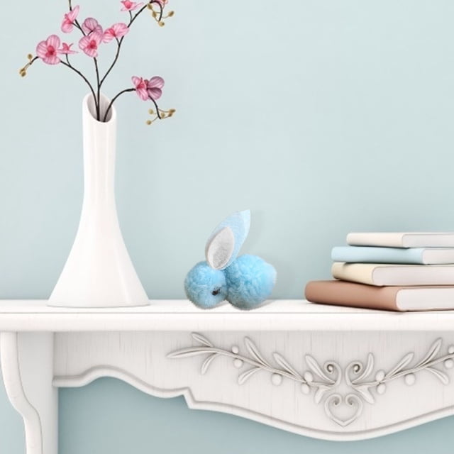 20 Pcs Décoration de Pâques Mini Lapin Lapin de Pâques Poupée Jouet Cadeau
