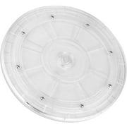 Rotating Storage Tray Turntable for Kitchen Countertop Turntable Transparent Color Turntable