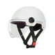 thumbnail image 5 of Casco de motocicleta con forro suave y agradable para la piel, transpirable y que protege eficazmente la cabeza. Blanco, 5 of 9