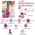 Construction Balloon Rch Cowgirl Balloon Garland Arch Kit with Boot Balloons 121 Pcs Farm Theme ...