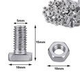 thumbnail image 2 of Aluminium Nuts Set Greenhouse Rust Proof Nuts Patio Greenhouse Accessories 50Pcs Aluminium Nuts Set Greenhouse Rust Proof Nuts For Patio Greenhouse Accessories, 2 of 8