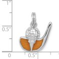 thumbnail image 2 of Collier Pendentif Boule de Club de Golf en Argent Sterling 925 Sport, 2 of 6
