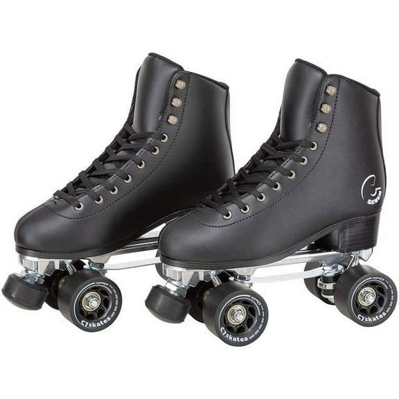 C7 Skates Dark Magic Unisex Quad Roller Skates (Femme Fatale, Women's 5 and Men's 4)