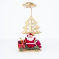 thumbnail image 2 of 4 adornos navideños para velas, copos de nieve, alces y estrellas de cinco puntas, para fiestas (estilo aleatorio)., 2 of 8