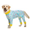 thumbnail image 1 of Mono de cobertura completa para perro, pijama con estampado de calavera de dinosaurio, Mono para perros medianos y grandes, ropa de Pitbull Samoye, 1 of 4