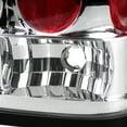 thumbnail image 6 of Spec-D Tuning Tail Lights Brake Lamp Chrome Housing Clear Lens Compatible with 2004-2015 Nissan Titan without Utility Bed, Left + Right Pair Assembly, 6 of 7
