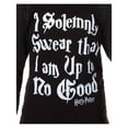 thumbnail image 7 of Harry Potter Girls' I Solemnly Swear Glow In The Dark Speckled Long-Sleeve Raglan Kids T-Shirt, 7 of 7