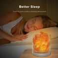 thumbnail image 2 of Lámpara LEVOIT Cora Himalayan Pink Rock Salt, atenuador USB, 2 of 9