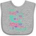 thumbnail image 3 of Inktastic Always be Yourself, Unless you can be a Mermaid Boys or Girls Baby Bib, 3 of 4