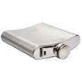 thumbnail image 3 of Flask 6 Oz Steel Stainless Pocket Hip Liquor Whiskey Screw Cap Party Drinking, 3 of 6