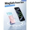 thumbnail image 2 of Cargador portátil Wowuwoai Magsafe Power Bank de 10000 mAh, color rosa, 2 of 8