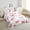 white and pink, variant on Erosebridal Kawaii Bowknot Bedding Set Dreamy Princess Style Comforter Set Teen Women,Girly Cute Bow Bedding Comforter Sets Pink Bow Tie Bed Duvet Set 1 Pillow Case