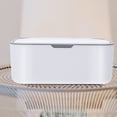 AURARMLET Gray Large Capacity Portable Tissue Box with Retro Design for ...