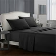 thumbnail image 2 of Bedding Four Piece Set Soft Polyester Fiber Comfortable Room Stylish Home Textile Complete Bed Sheet Set Sheets Silk Sheets for Size Bed Quality Bed Sheets Teal Sheets for Size Bed Dark Sheets Soft, 2 of 4