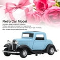 thumbnail image 3 of Vintage Car Model, 1:32 Classic Car Model Alloy Vintage Simulation Toy Antique Pullback Opened Doors Model, 3 of 8