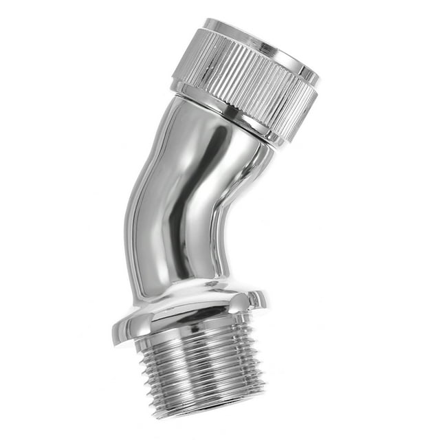CIMAXIC 1pc 1/2" Shower Elbow Adapter Shower Extender Connector for Bathroom,2.56"X0.91"X0.91"