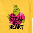 thumbnail image 3 of The Grinch - I'd Steal Your Heart - Men's Short Sleeve Graphic T-Shirt, 3 of 5