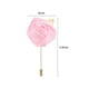 thumbnail image 2 of 6 Pcs Ramilletes de Rosa para Novio Alfileres de Ramilletes para Hombres Ceremonia de Boda Aniversario Cena Formal Fiesta Rosa, 2 of 5